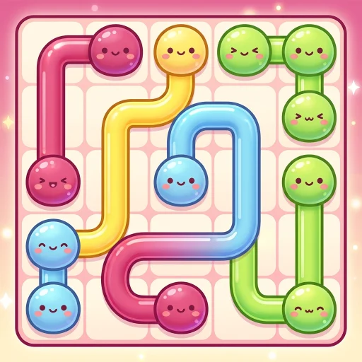 Mochi Flow - free connect the pipes color puzzle game