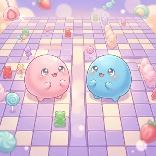 Mochi Twins - free mirror maze puzzle game